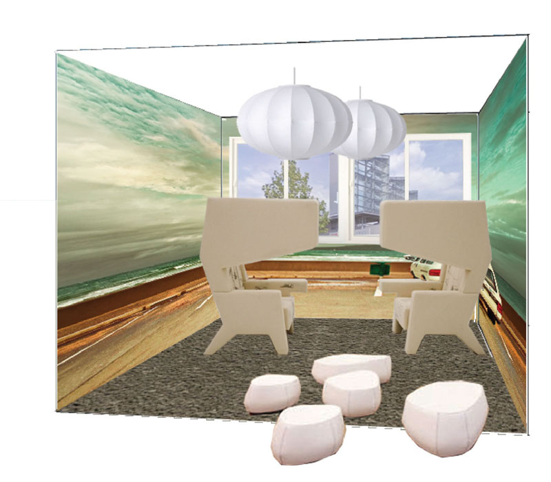 concept kantoor het nieuwe werken 3d impressie ontwerp
