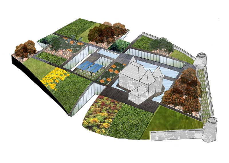 QTP_overzicht europan ontwerp architectuur Gembloux ondergronds bouwen