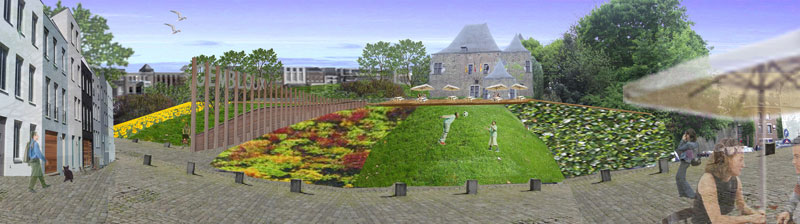 QTP_panorama_zwarte_hond europan ontwerp architectuur Gembloux ondergronds bouwen