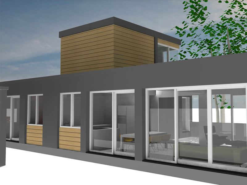 3d gevel ontwerp vrijstaand woning villa kavel zelfbouwen architect arnhem