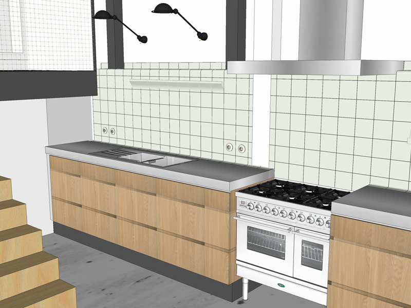 keuken ontwerp keuken industrieel architectuur buroBois stoer