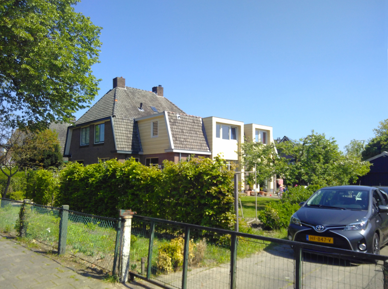 uitbouw woning Rheden architectuur buroBois