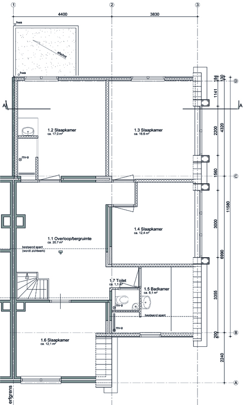plattegrond verdieping plattegrond